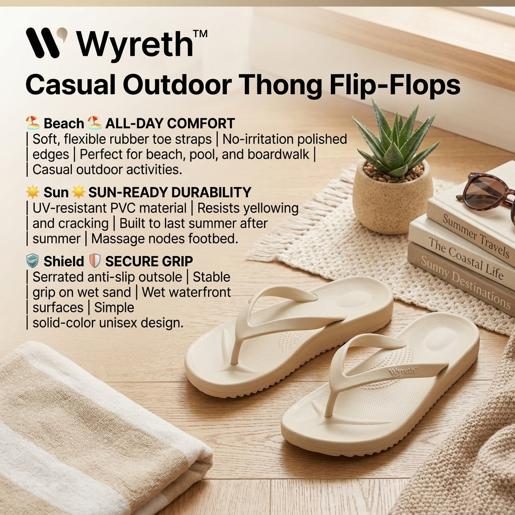 Wyreth™ Casual Outdoor Thong Flip-Flops