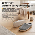 Wyreth™ Silent Soft-Sole Apartment Slippers