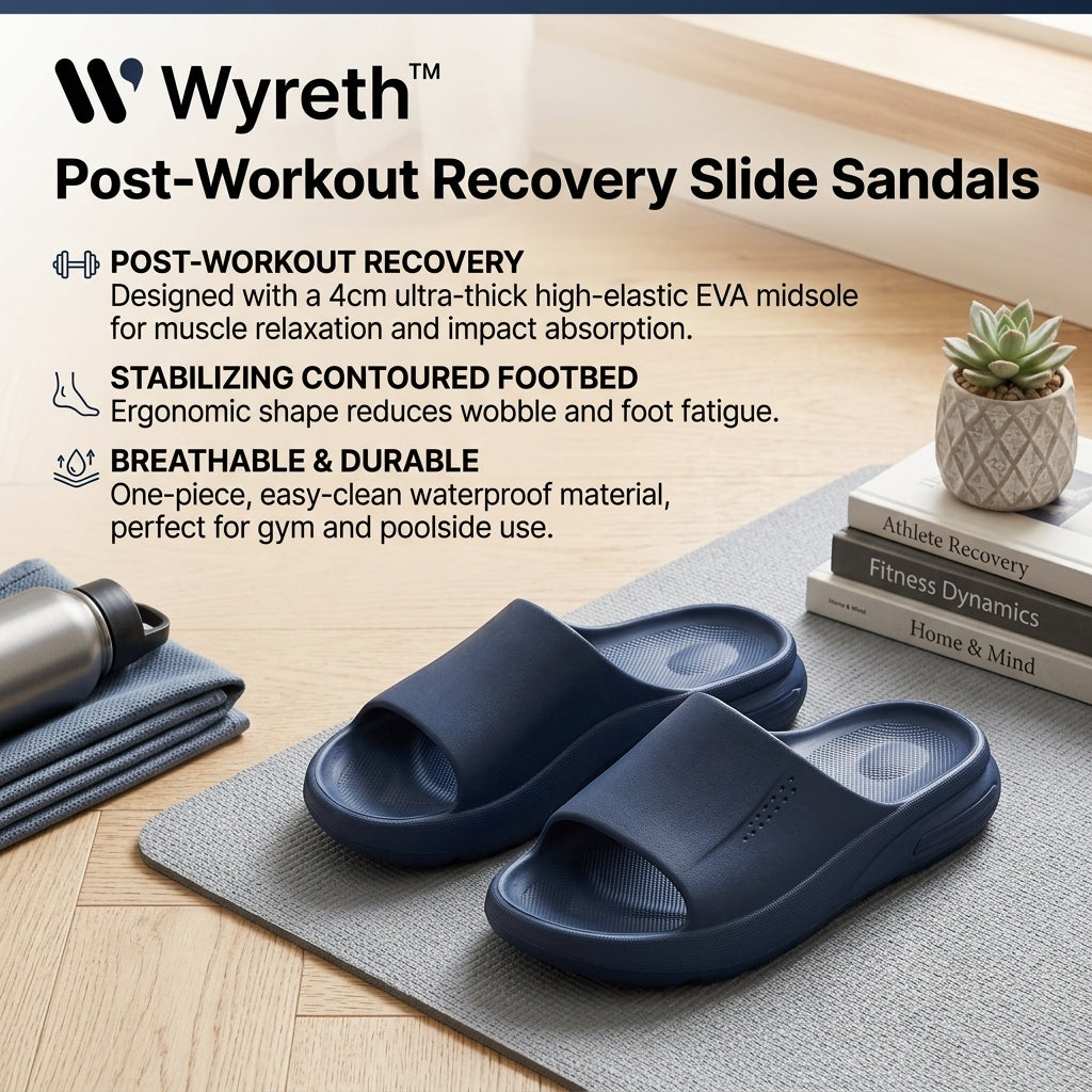 Wyreth™ Post-Workout Recovery Slide Sandals