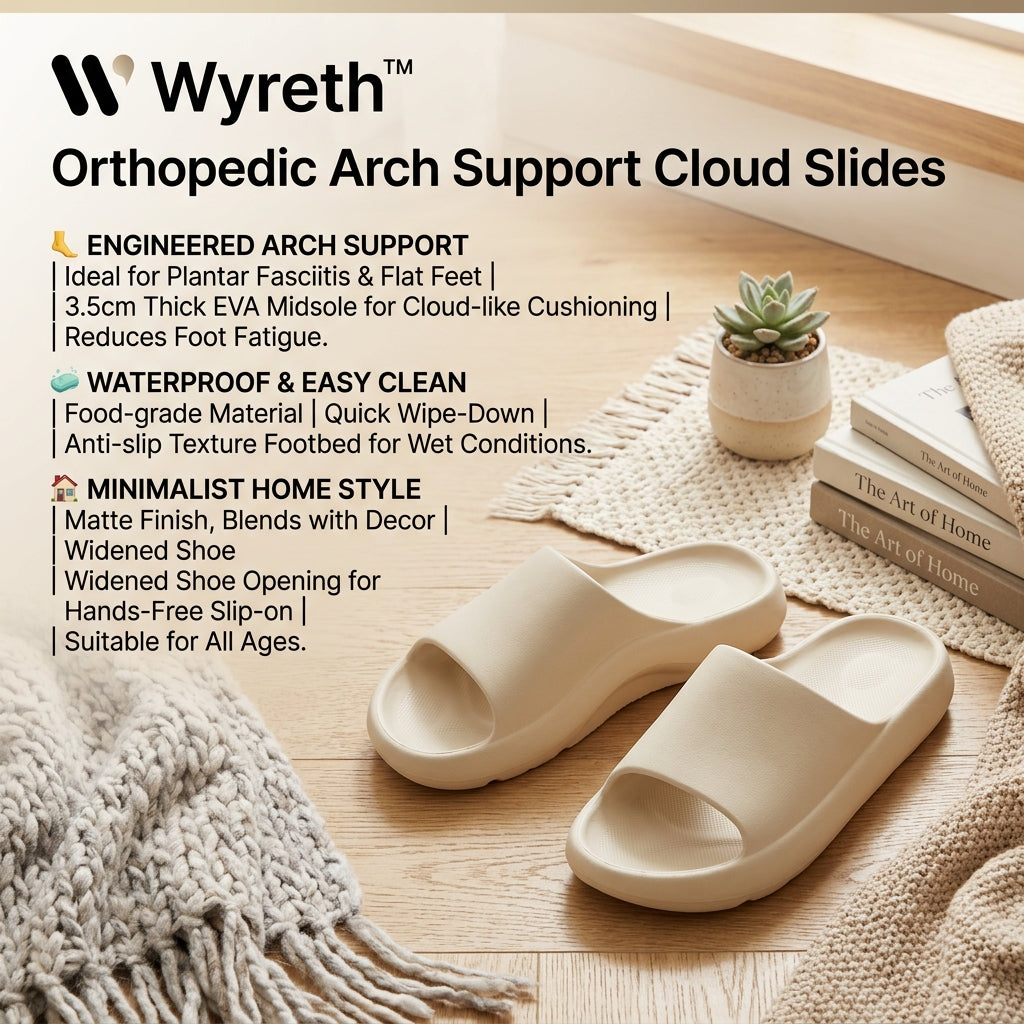 Wyreth™ Orthopedic Arch Support Cloud Slides